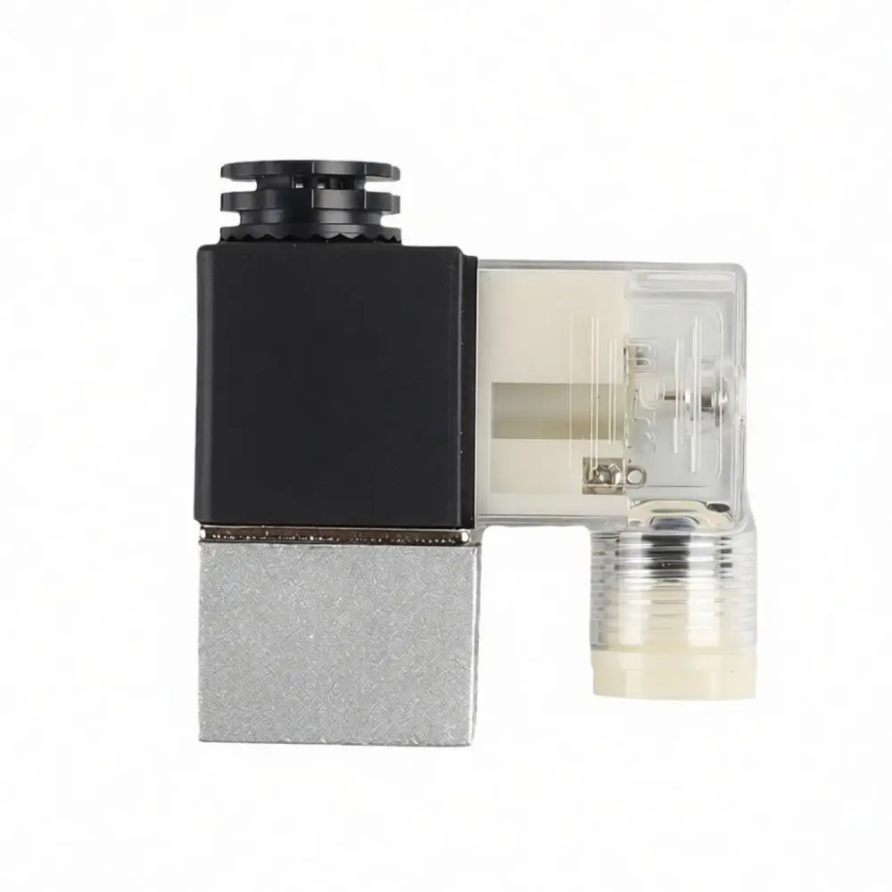 Efficient Solenoid Valve And Check Valve Assembly For Oil Free Silent Air Compressor Pneumatic Flow Control
