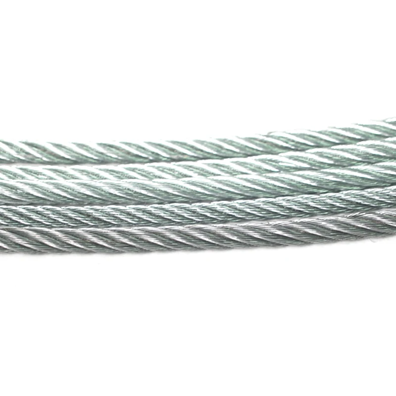 

High carbon hot dip galvanized steel wire rope 6X7+FC 1MM 2MM 3MM 6MM 8MM 9MM 10MM 12MM 13MM 14MM 16MM