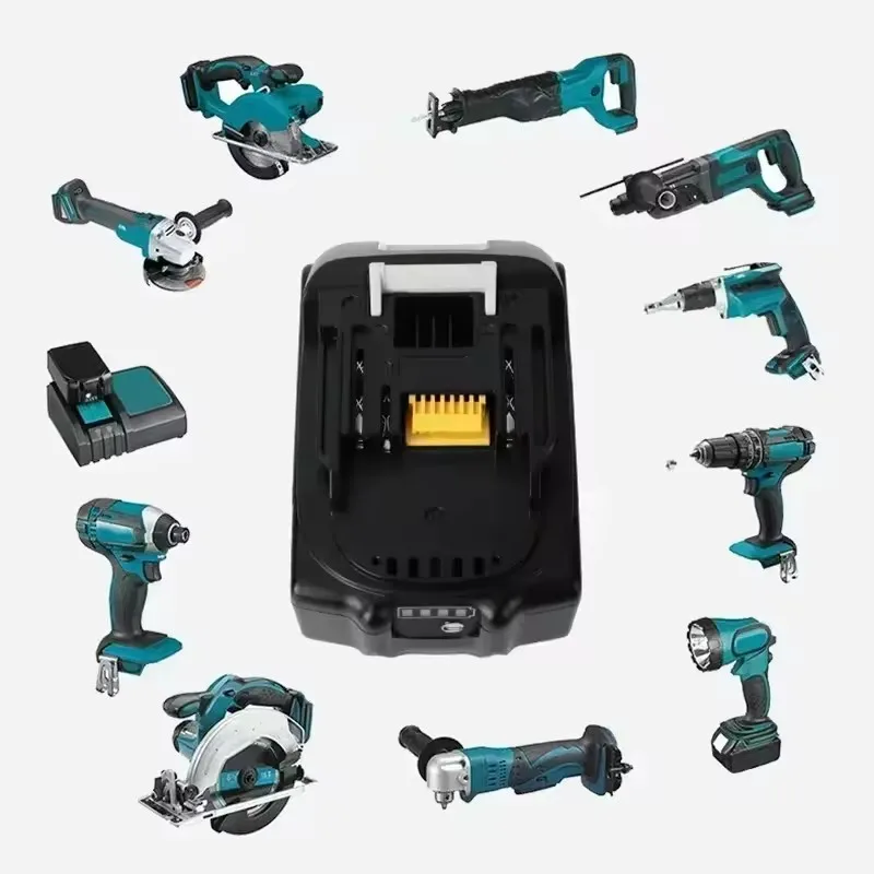 2026Nouveau La dernière version améliorée de la batterie rechargeable BL1860, batterie lithium-ion 18v6000mAh, adaptée à divers modèles d'outils électriques sans fil tels que la batterie Makita 18v BL1840 BL1850 BL1830 BL1860B LXT 400, etc.