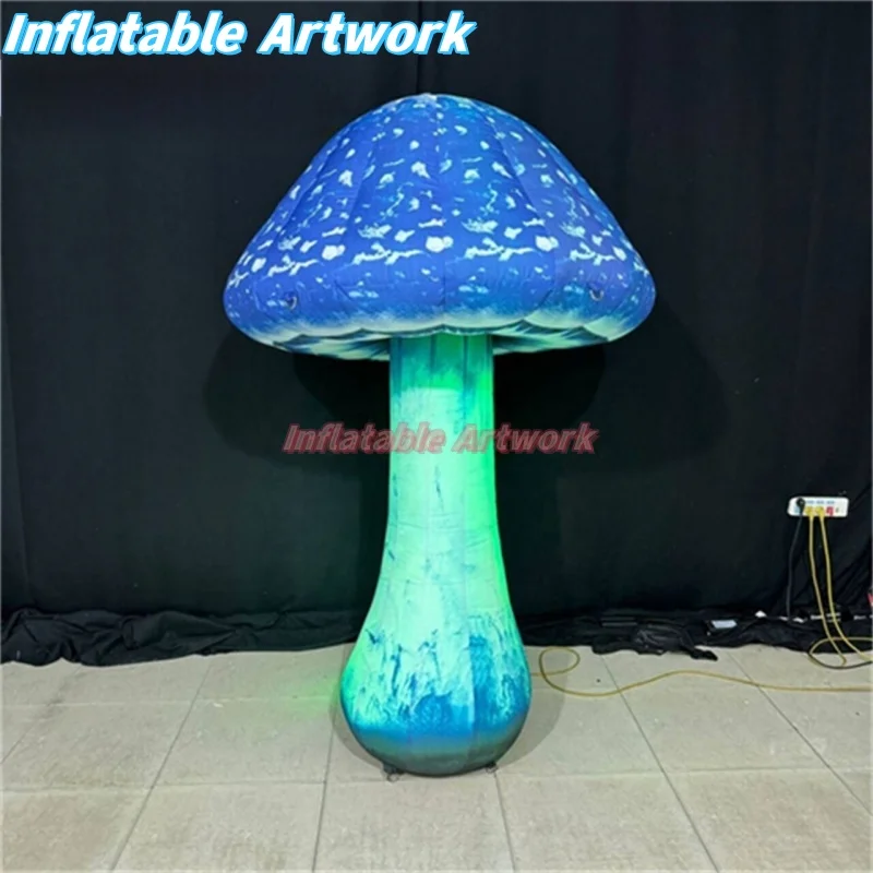 Bespoke Corporate Events Styling Large Inflatable Illuminated Mushroom for Party Planners Toy