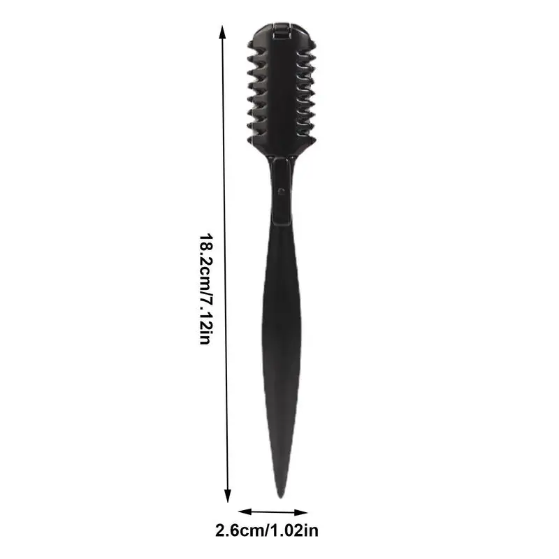 Double Edge Razor Comb para Hair Styling, Hair Cutting e Thinning Comb