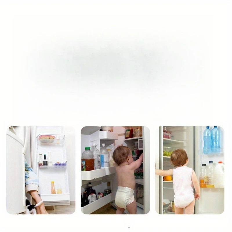 New Home Refrigerator Lock Multi-Function Drawer Locks for Kids Security Protection Baby Anti-Pinch Hand Cabinet Door Buckle