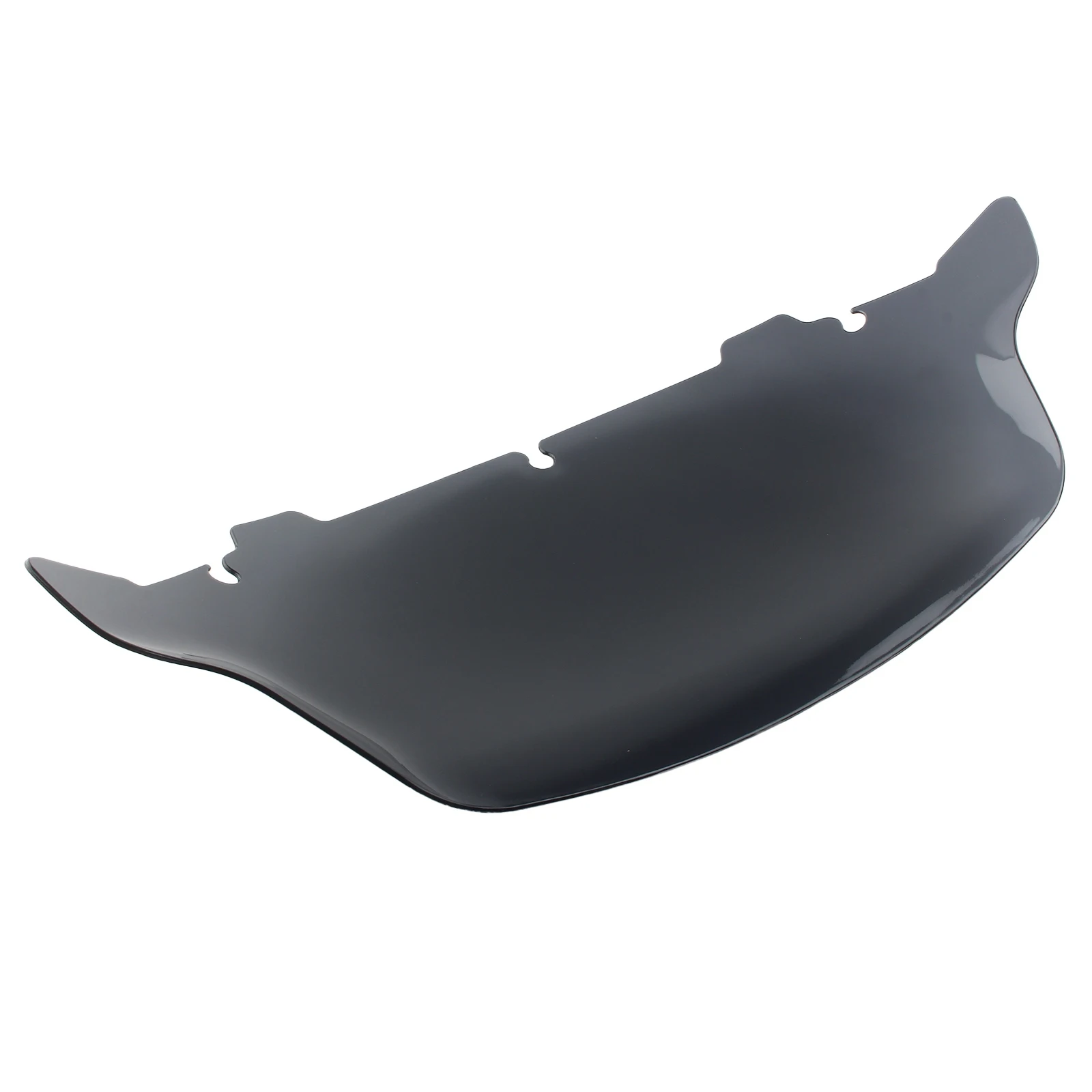 

Motorcycle 10" Wave Windshield Wind For Harley Touring Street Glide Electra Glide Tri Glide