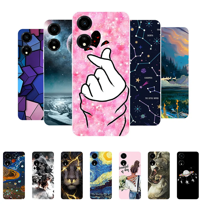 Case For Honor X5 Plus Cover X5Plus Soft Silicone Cute Back Case Covers for Honor X5 Plus Phone Case HonorX5 Plus Funda Coque