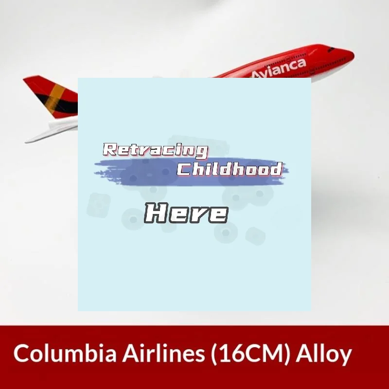

1 Set Airlines B747 Toys 16cm Alloy Aviation Model For Friends Collection Display Children's Gift-TOY