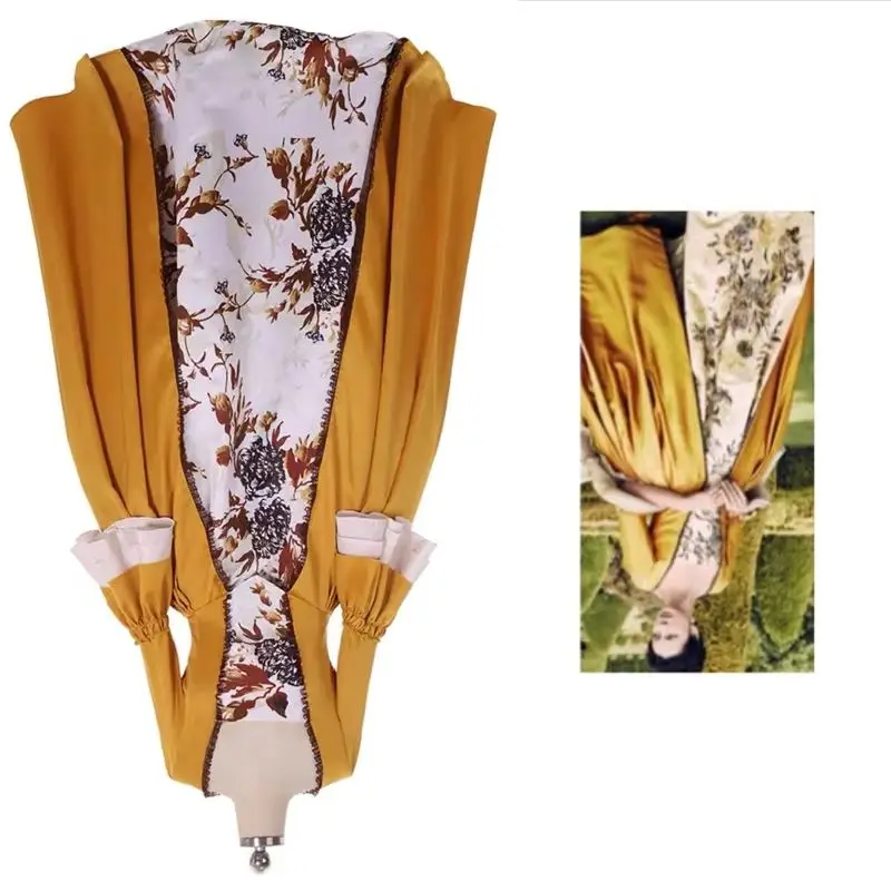 

Outlander Claire Cosplay Costume Randall Tudor Marie Antoinette Rococo Baroque Victorian Ball Gown Women Yellow Dress