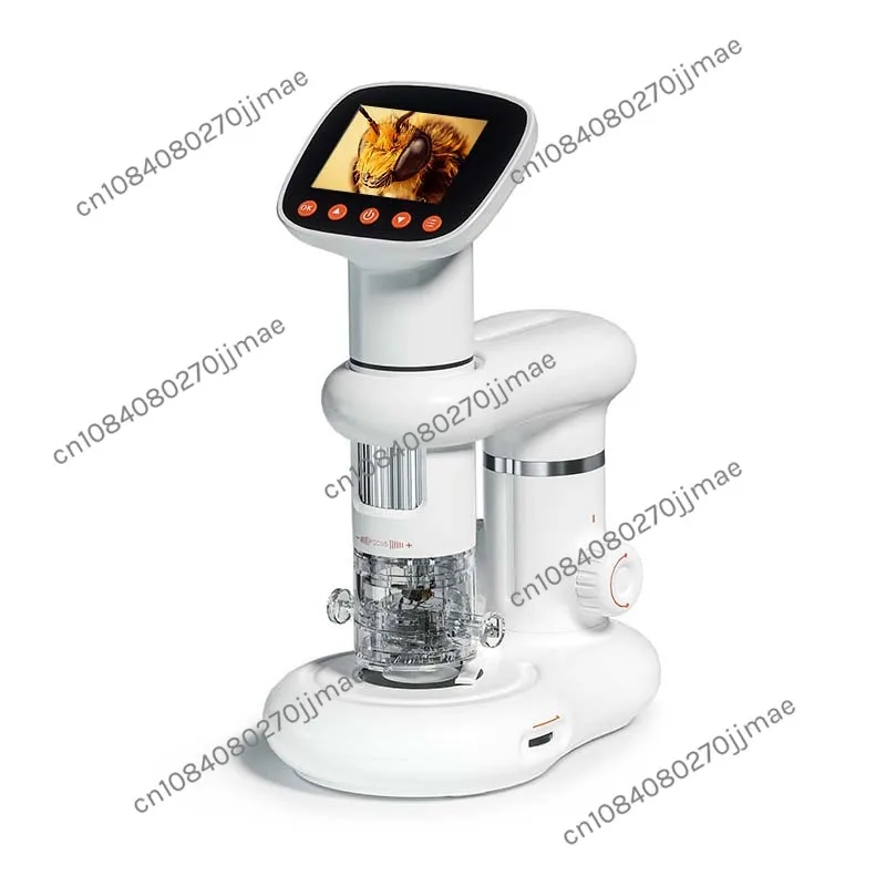 2 Inch 1080P HD Portable Video Microscope 1000X Kids Biological Observation Magnifier for Electronic Soldering PCB Coin Detect