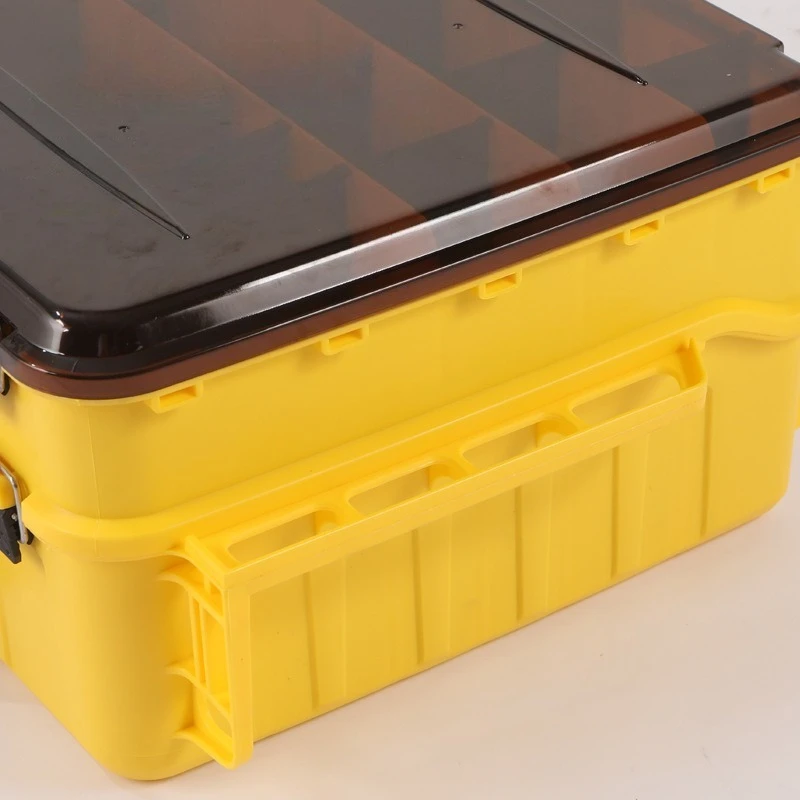 Fishing Tackle Boxes Fishing Accessories Storage Box Lure Large Tool Box Double Layer Lightweight Large Capacity Tools Supplies