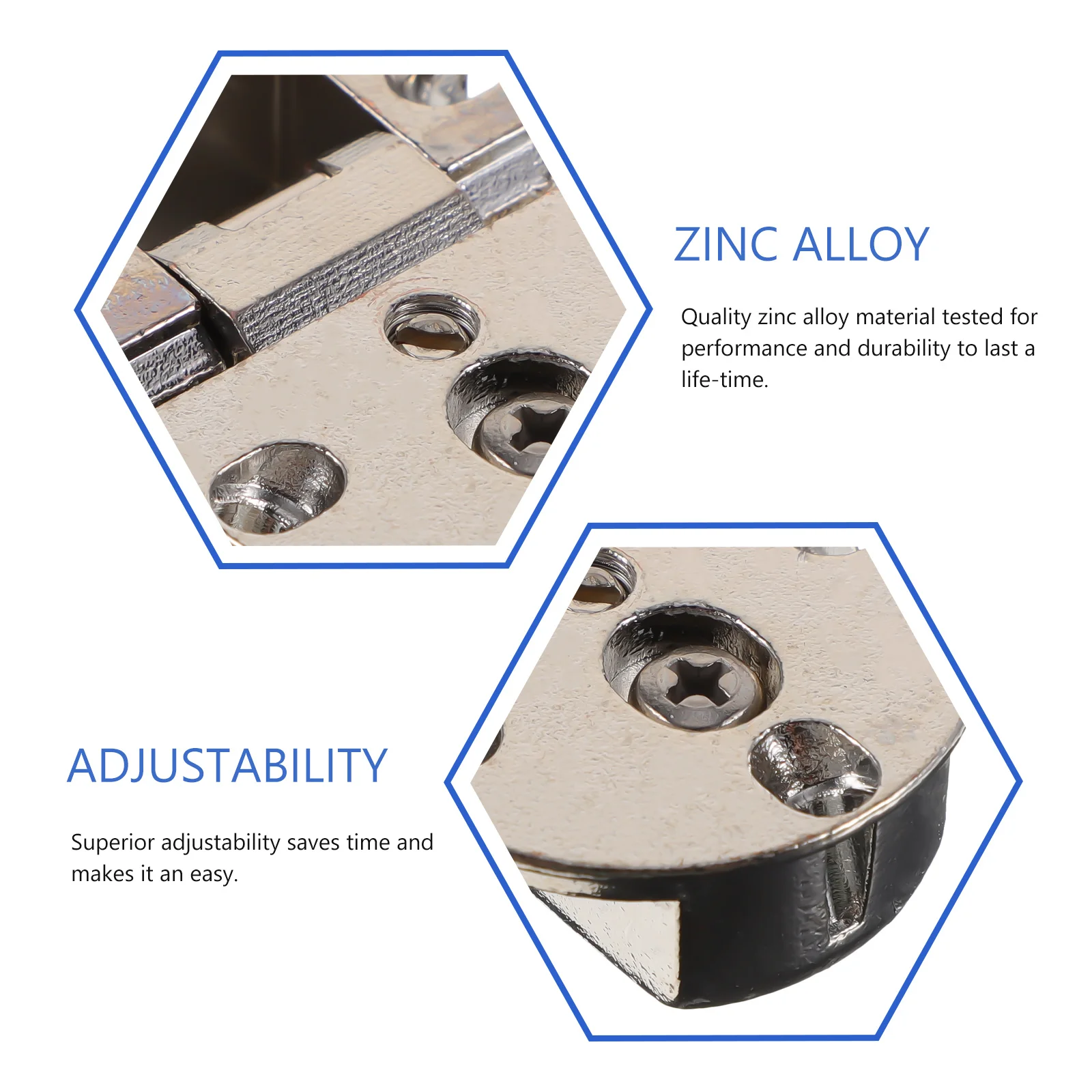 

2Pcs Cabinet Door Zinc Alloy Round Hinges Soft Close Heavy Duty Folding Spring Hinges 180 Degree Self-Supporting Tray Table Flap