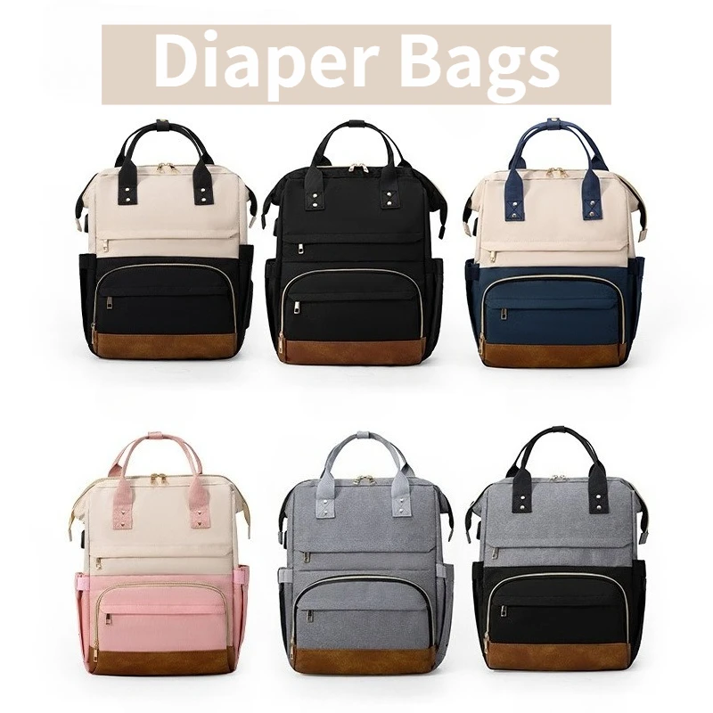 

Women's Laptop Business Wallet Casual Backpack For College And Motorcycle Equipment Access Large Capacity Waterproof Nursing Bag