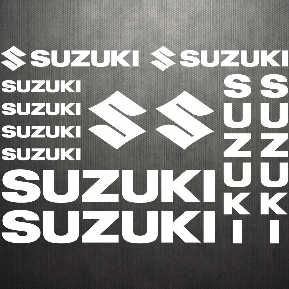 ملصق شعار سوزوكي للدراجات النارية