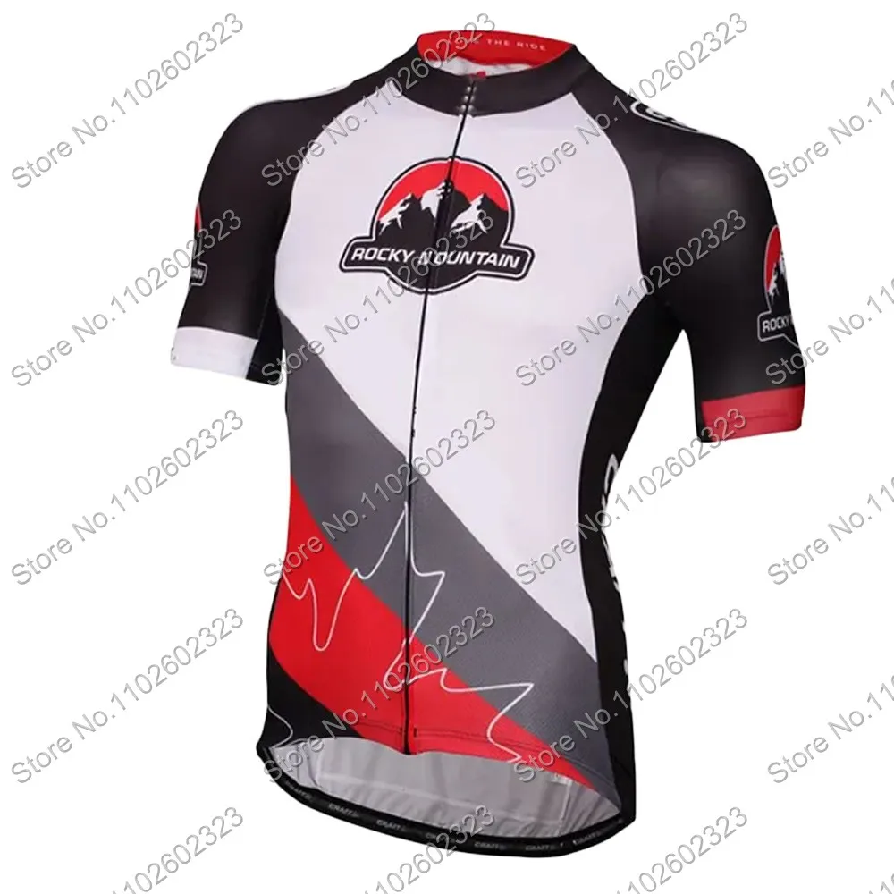 Rocky Mountain Team 2025 Cycling Jersey Set Summer Vintage Clothing Men Road Bike Shirts Suit Bicycle Bib Shorts MTB Wear Ropa