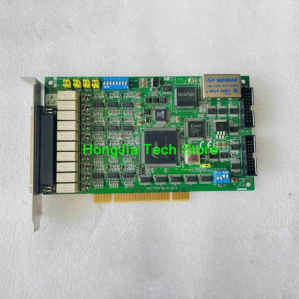 

For Advantech PCI-1727U 14-bit 12-way Analog Output Card Digital IO Acquisition Card PCI-1727U-AE