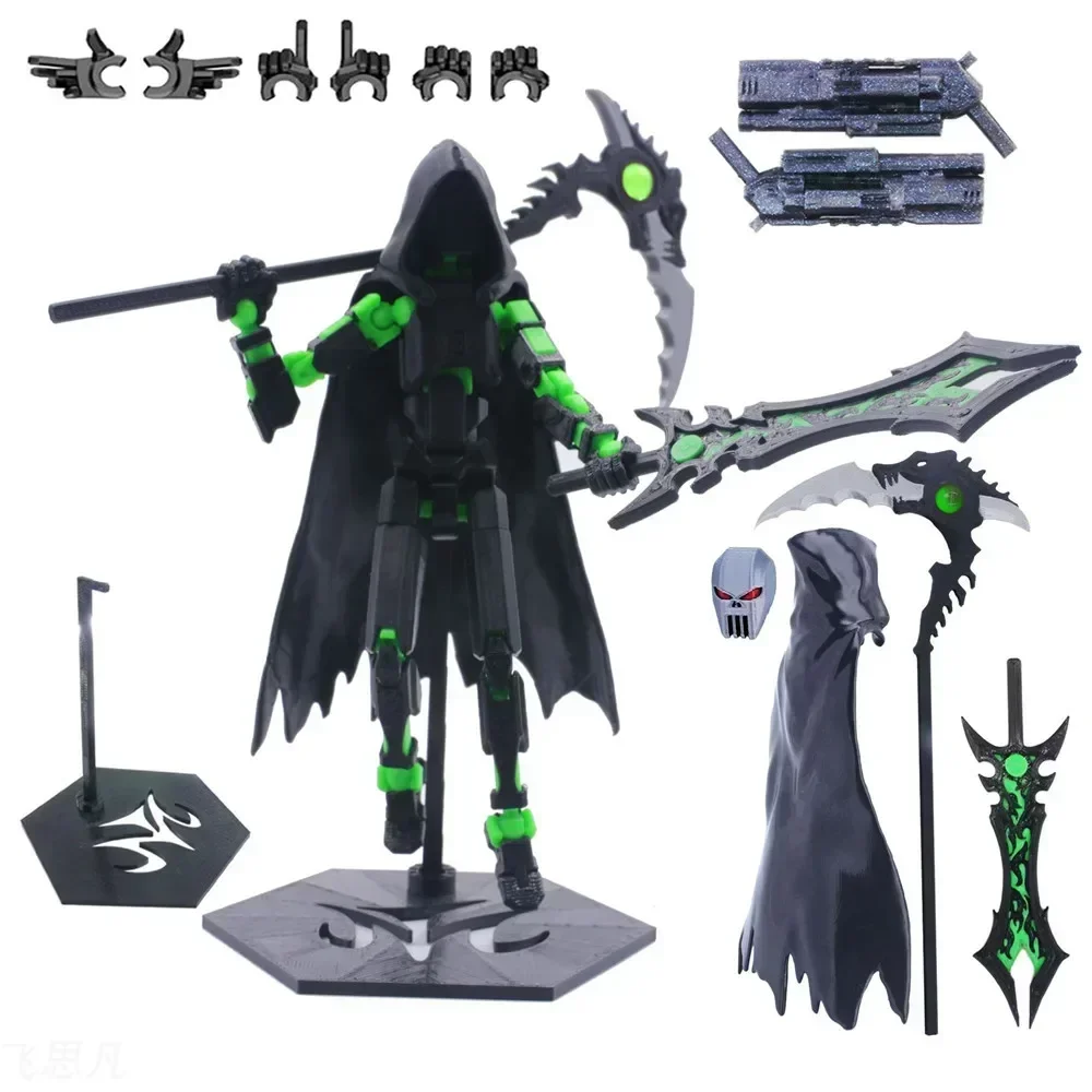 New Death/Swordsman Titan 13 Action Figures T13 Multi-Jointed Movable Lucky 13 Action Figure Nova 13 Action Figure Dummy Gift