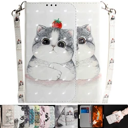 Painted Flip Leather Magnetic Case For iPhone 15 Pro Max 14 Plus 13 Pro 12 Pro 11 Pro Max xs max Phone Cover