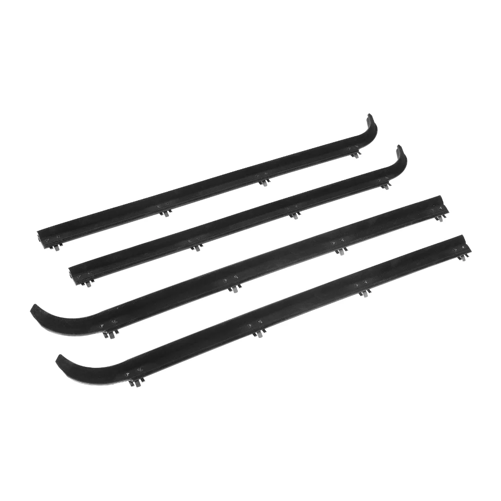 Kit de burletes para ventanas de puertas delanteras interiores y exteriores F2TZ1521457A para Ford F150 87-96, F250, F350 87-97 y Bronco 1987-