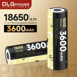DLGpower Original 18650 Battery Highest Capacity lithium battery 3.7V 3600mah Reachargeable Battery For VapeMod Flashlight Tools
