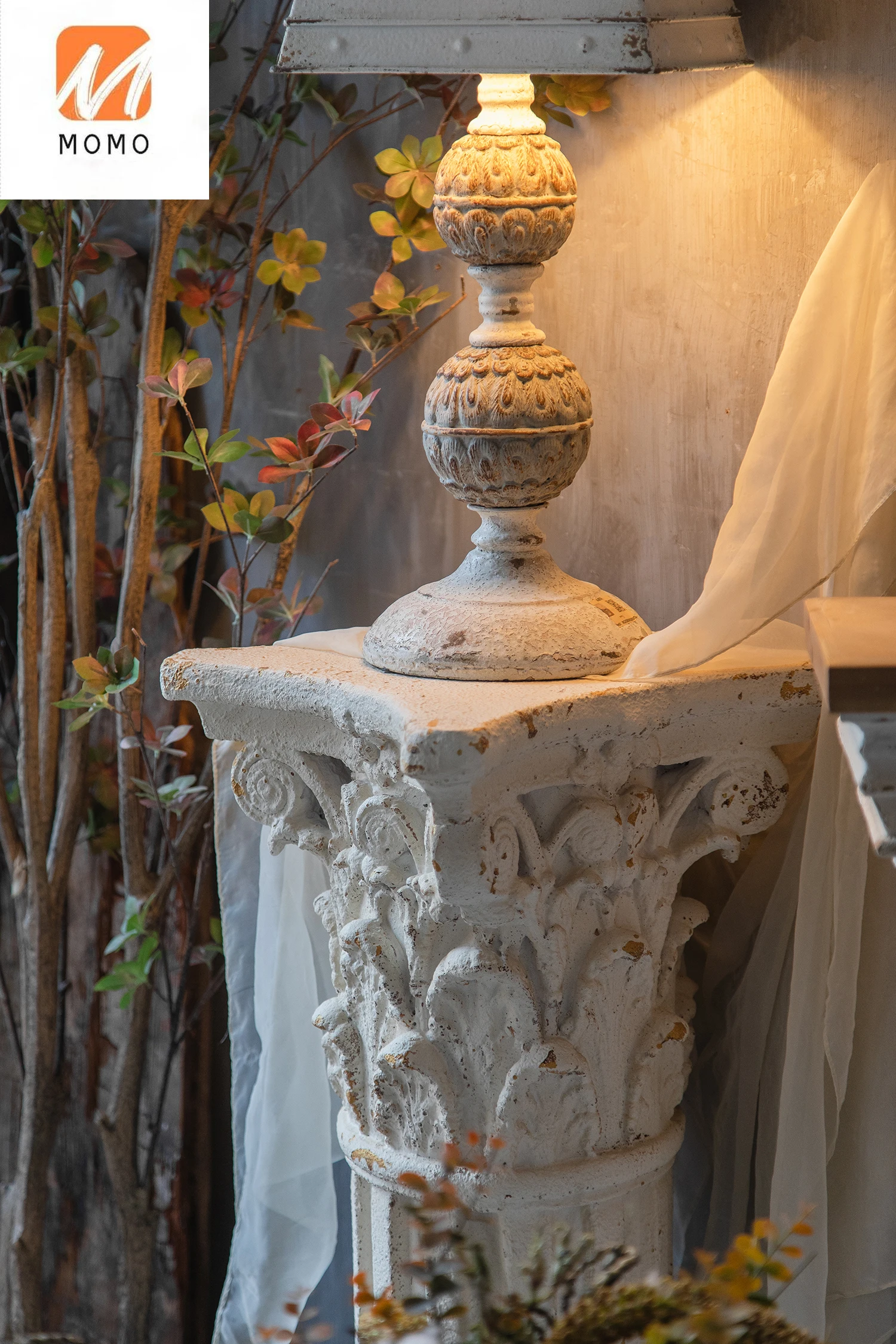 Large Interior Decoration Wedding Background Props Greek Stone Column Resin Decoration Home