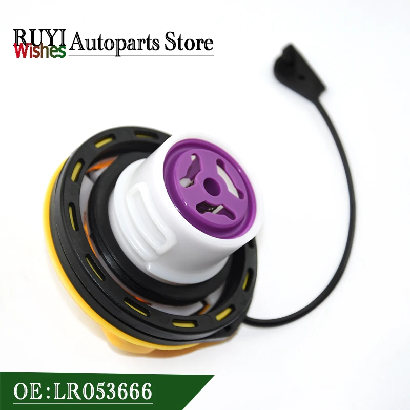 New Fuel Gas Tank Filler Cap Assembly LR053666 for Land Rover LR3 LR4 Discovery 3 4 5 Range Rover Evoque Range Rover Sport