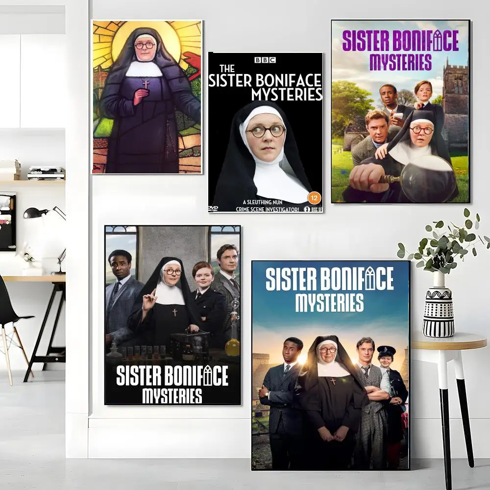 tv series S-Sister Boniface Mysteries-S Painting Calligraphy Artwork for Living Room Bedroom Office Home Decor