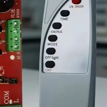 Electric Fan Control Board With Remote For Floor Standing Wall Table Fans Timer Sleep Mode Replacement Module For Test Tool