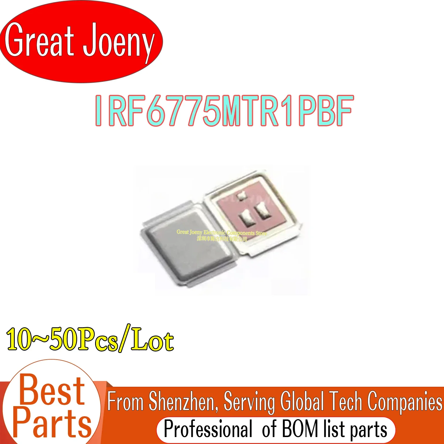 

(10-50piece)100% New IRF6775MTR1PBF IRF6775 IR6775 6775 Chipset Bulk Best Price