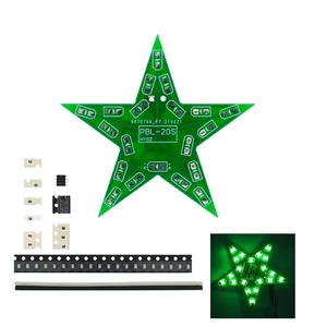 خماسية الرؤوس نجمة التنفس التدرج ضوء LED لعيد الميلاد ، طلاب مجموعة تدريب DIY ، أحمر ، أخضر ، أزرق ، متدرج أفضل 12 شاحنة OLX مبيعا سانتا كاتارينا - رقم 11