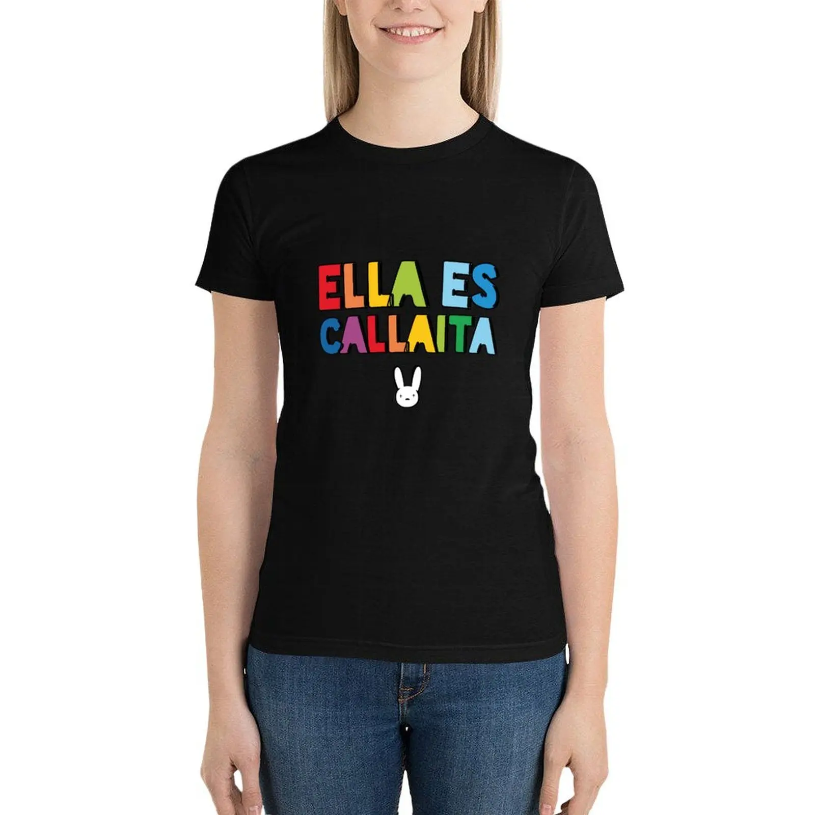 

Ella Es Callaita T-Shirt summer top kawaii clothes cute tops Blouse t-shirt dress for Women plus size