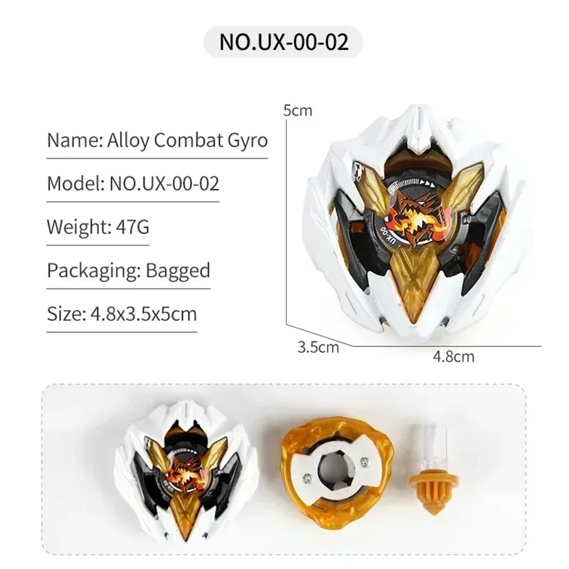 Takara Tomy Beyxs UX Gyro Flame Serie UX-01, UX-08, UX-11, UX-15-01, Geburtstagsgeschenk, Wettbewerbsfähiger Gyro aus Legierung, Kampfspielzeug für Jungen. – Detail 10