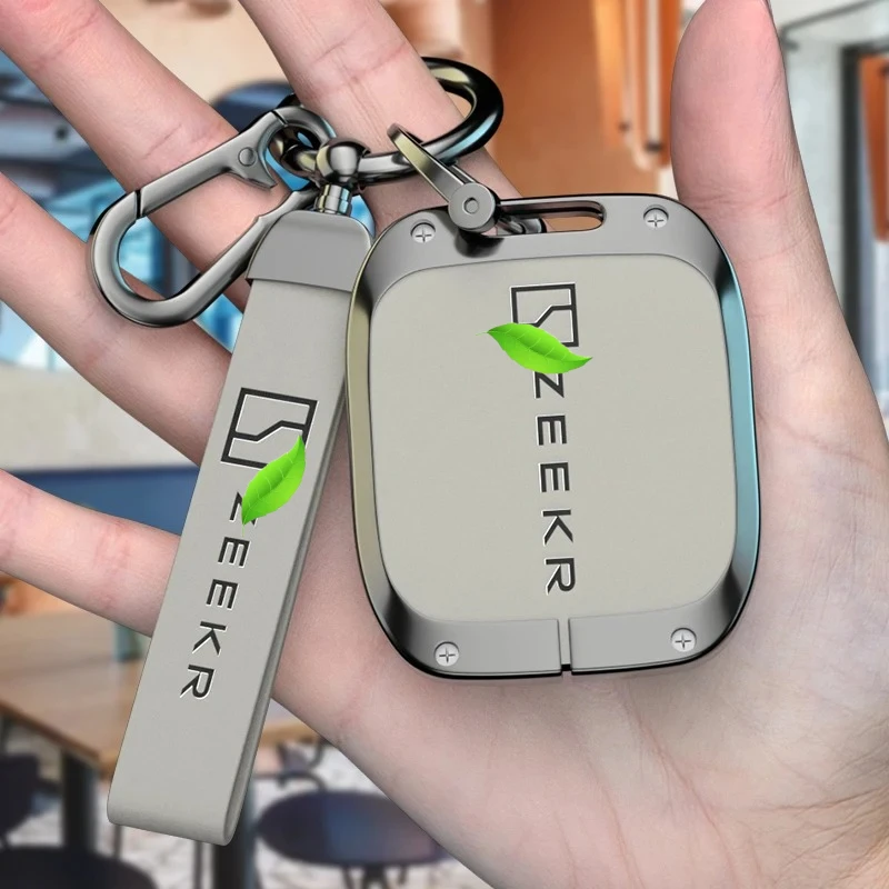 For Zeekr 7X 001 007 009 X 2024 Keychain Car Remote Control Zinc