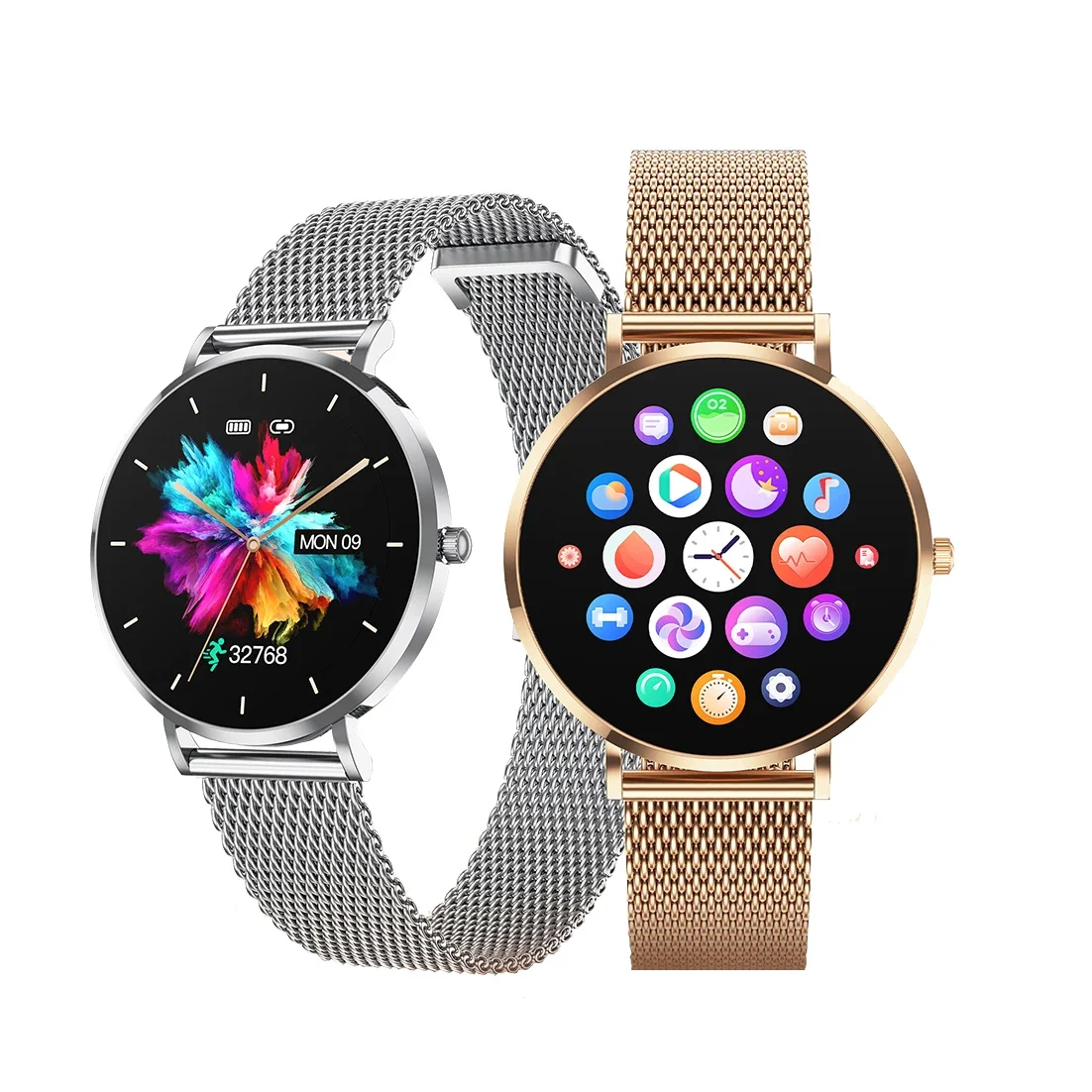 2024 New Fashion T8 Mini ultra thin Lady smart watch Blood Oxygen sport smart band reloj inteligente Women smart watch