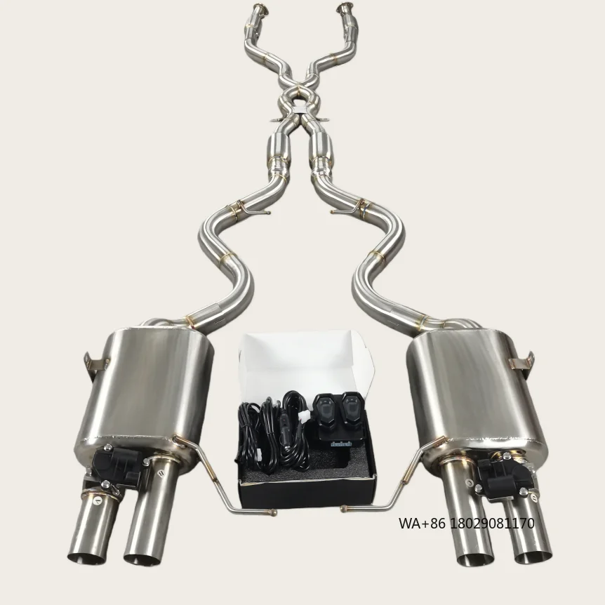 

Выхлопная система Valvetronic с глушителем Catback для M3 E92 E93 4.0L 2007+ с выхлопными трубами 3.5 дюйма
