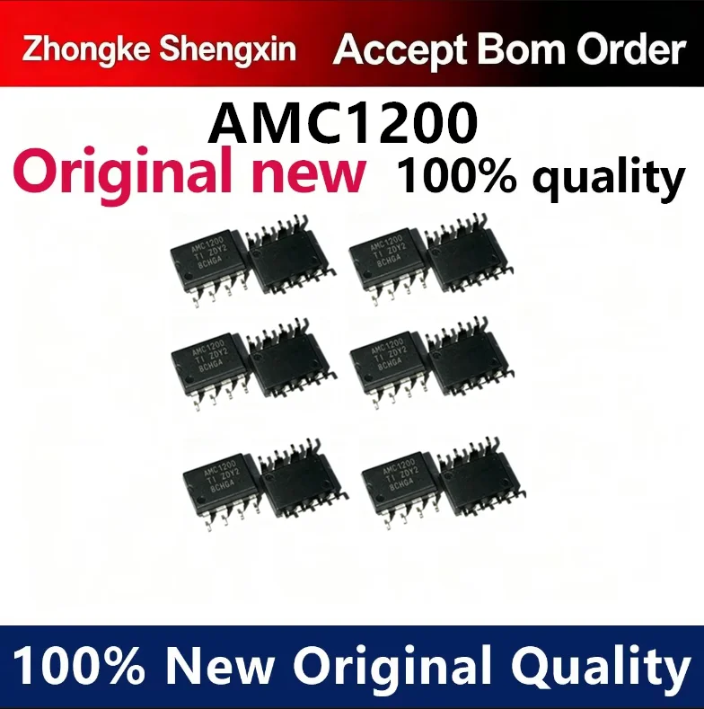 （5pcs-100pcs）Newly imported original AMC1200SDUBR AMC1200 SOP-8 SMD analog-to-digital converter