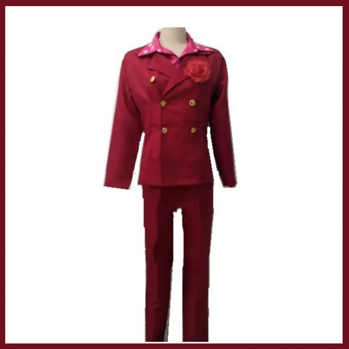 حجم كبير مخصص أي حجم أنيمي Sakazuki تأثيري حلي مشاة البحرية الأدميرال الأدميرال Akainu الزي العسكري رجل امرأة حفلة البدلة