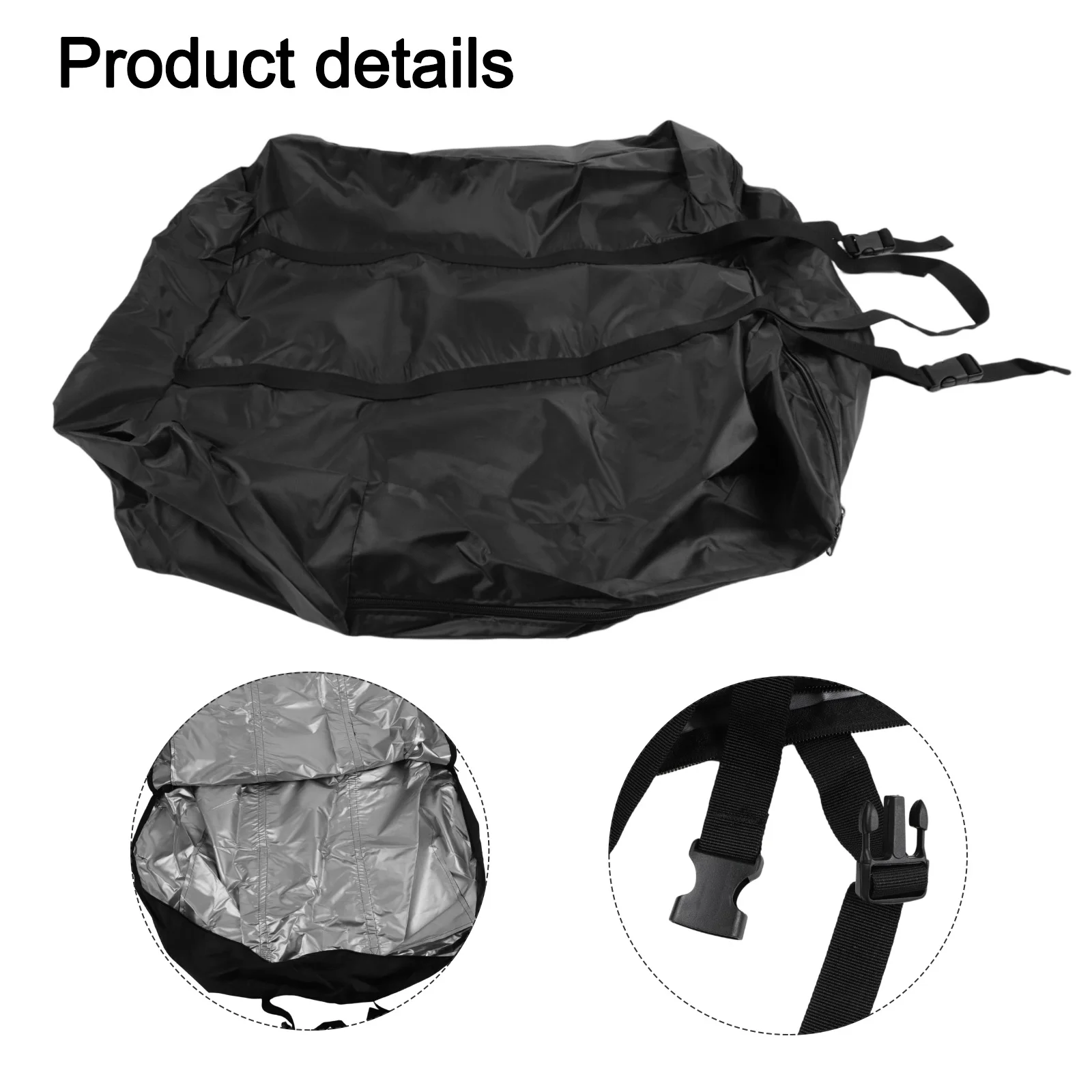Mattress Storage Bag Triple Fold Mattress Bag Camping UV-resistant Anti-aging Easy To Carry Nanometer Material