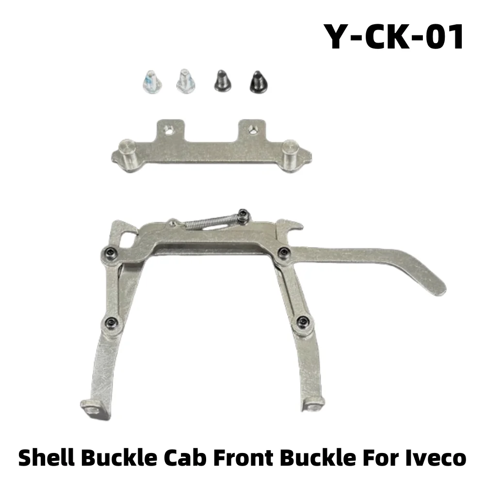 1/14 สําหรับ Iveco รถบรรทุกรถพ่วงรถจําลองหัวเข็มขัดไดร์เวอร์อุปกรณ์เสริมด้านหน้าสําหรับ Tamiya Scania
