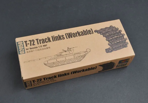 

Trumpeter 02050 1/35 T-72 Track links (Workable) for *Russian T-72 MBT