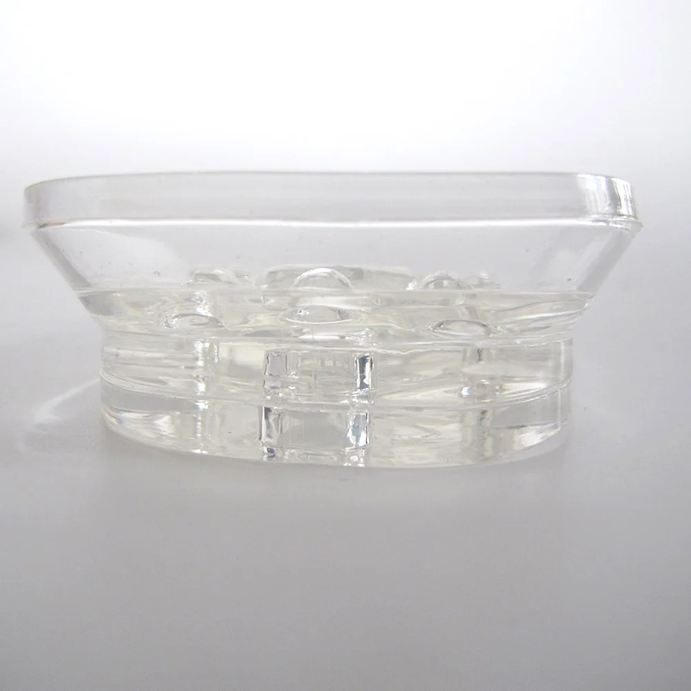 5-Layer انفصال شفافة الارتفاع زيادة النعال هلام كعب دعم منصات لالتهاب اللفافة الأخمصية الإغاثة حذاء إدراج #2