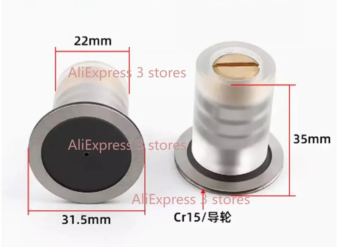 

Plastic Seat Pulley Roller OD22*L35mm Guide Wheel Complete Assembly Single Side for Wire Cut EDM Machine 1PCS High Quality