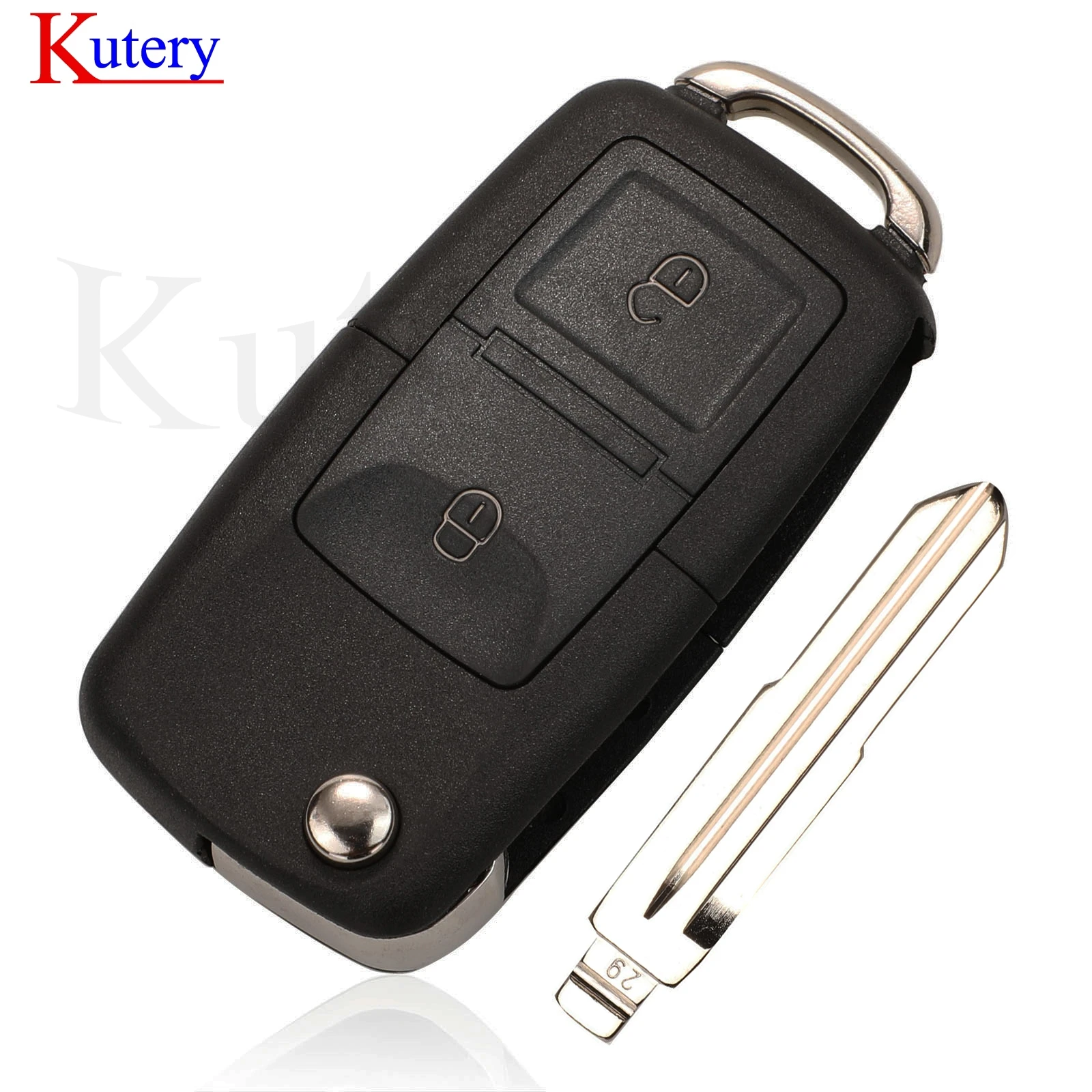 jingyuqin 2 Buttons Remote Car key Fob 433mhz  For Hyundai Santa Fe matrix 2002-2006 CE0682 OKA-600T