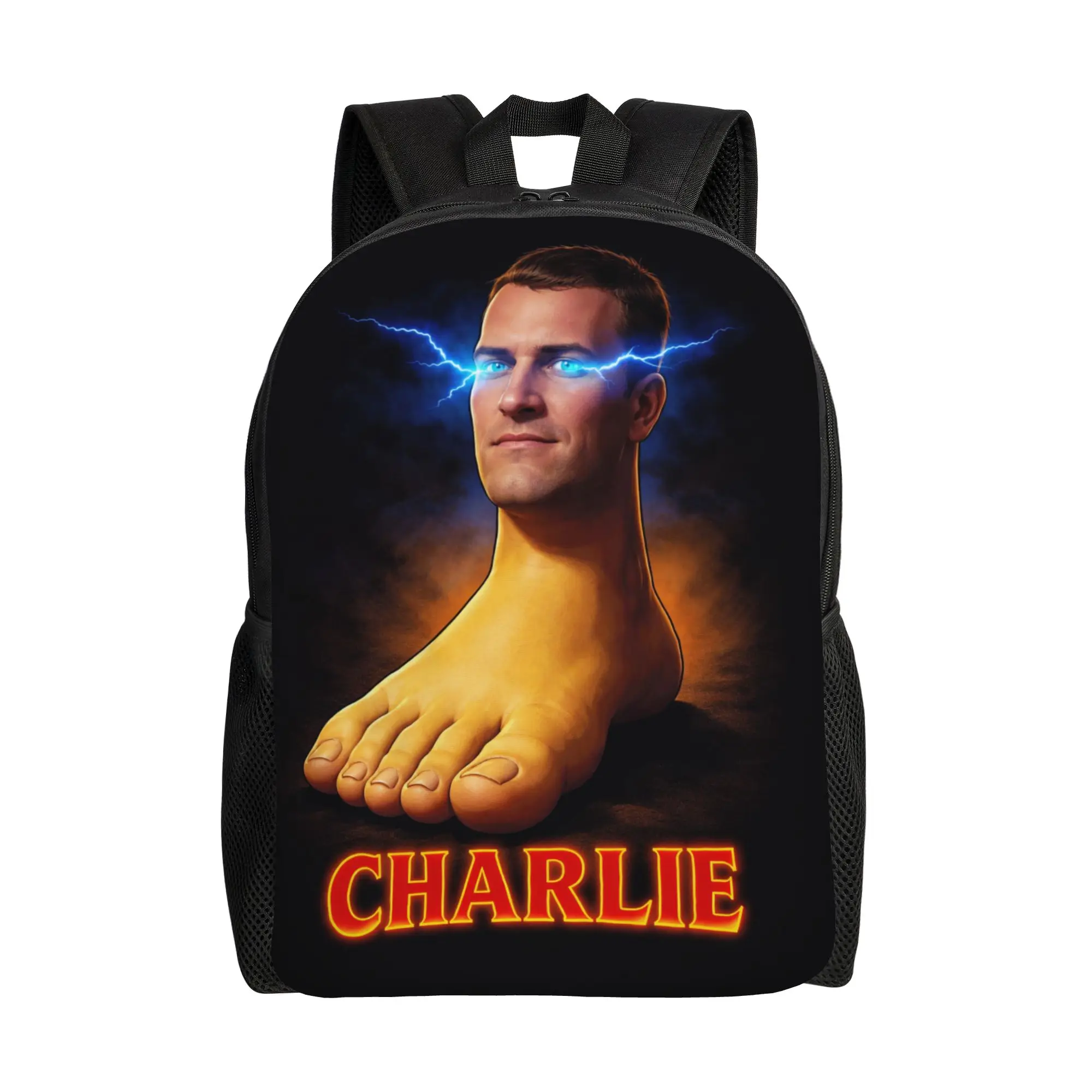 

Рюкзак Charlie Kirk Meme для мужчин и женщин, стильный рюкзак для старшей школы, деловой рюкзак, холщовые сумки для ноутбуков, спортивные сумки