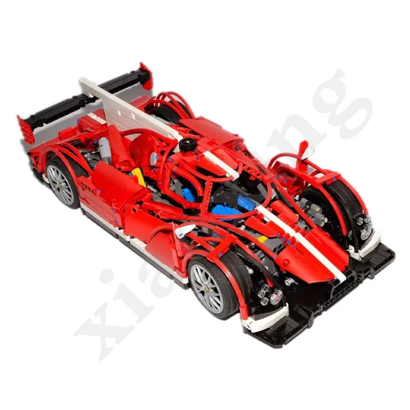 MOC-3055 LMP1 Car Building Blocks Formula Kids MOC Racing Building Blocks Patchwork Toy Boy Birthday Gift DIY Christmas Gift