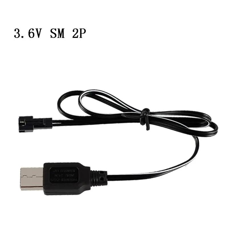 1PCS 3.6V 2P 250mA SM plug USB Charger with Led Charge Indicator