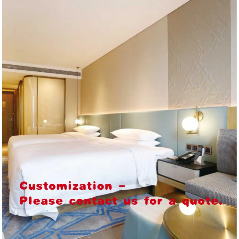 

Мебель для гостиничных номеров в современном стиле из натуральной кожи, для 5-звездочных отелей, изготовленная на заказ, высококачественная.