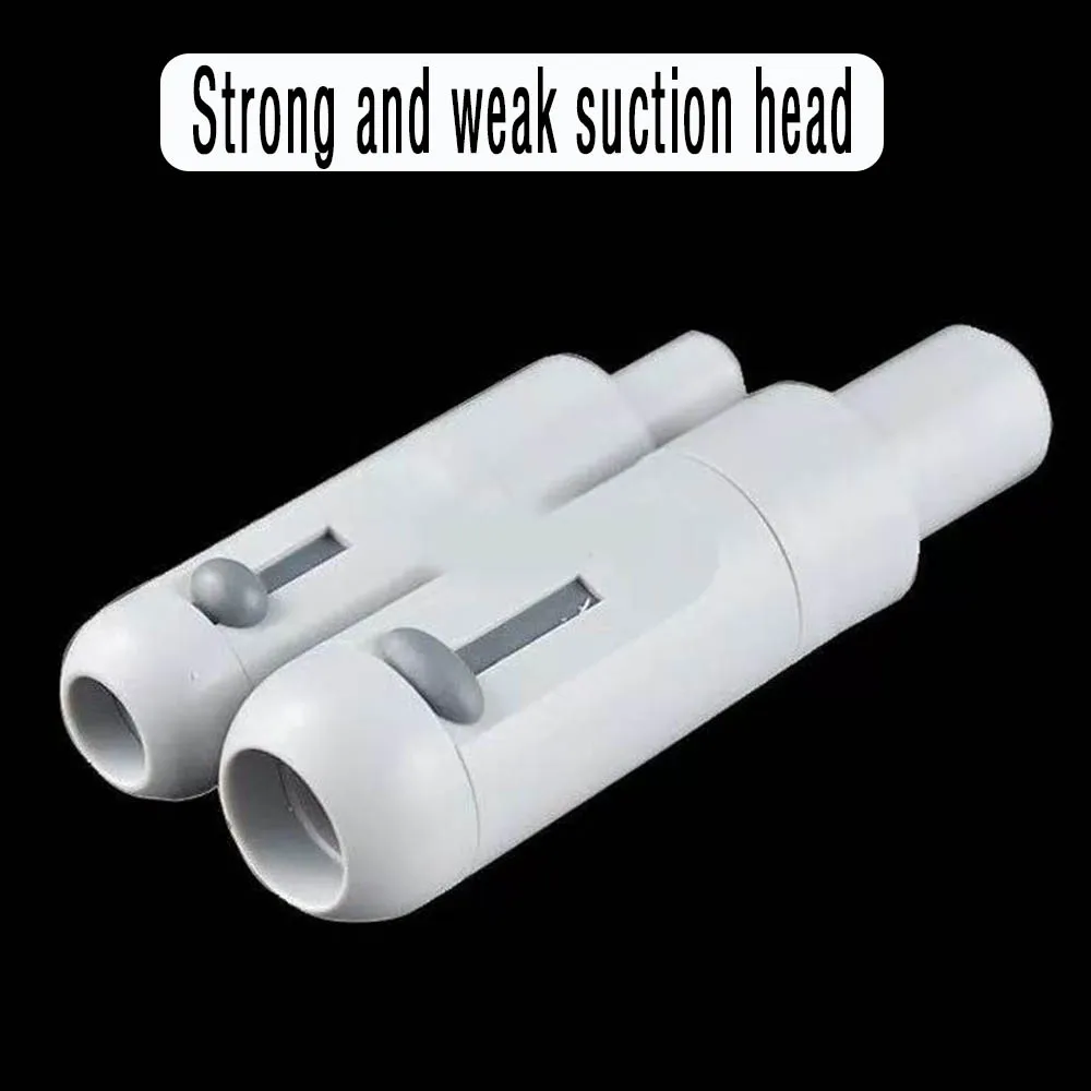 

Universal Suction Handle Saliva Swivel Sucker Strong Weak Suction Adjustable Autoclavable Dental Suction Convertor