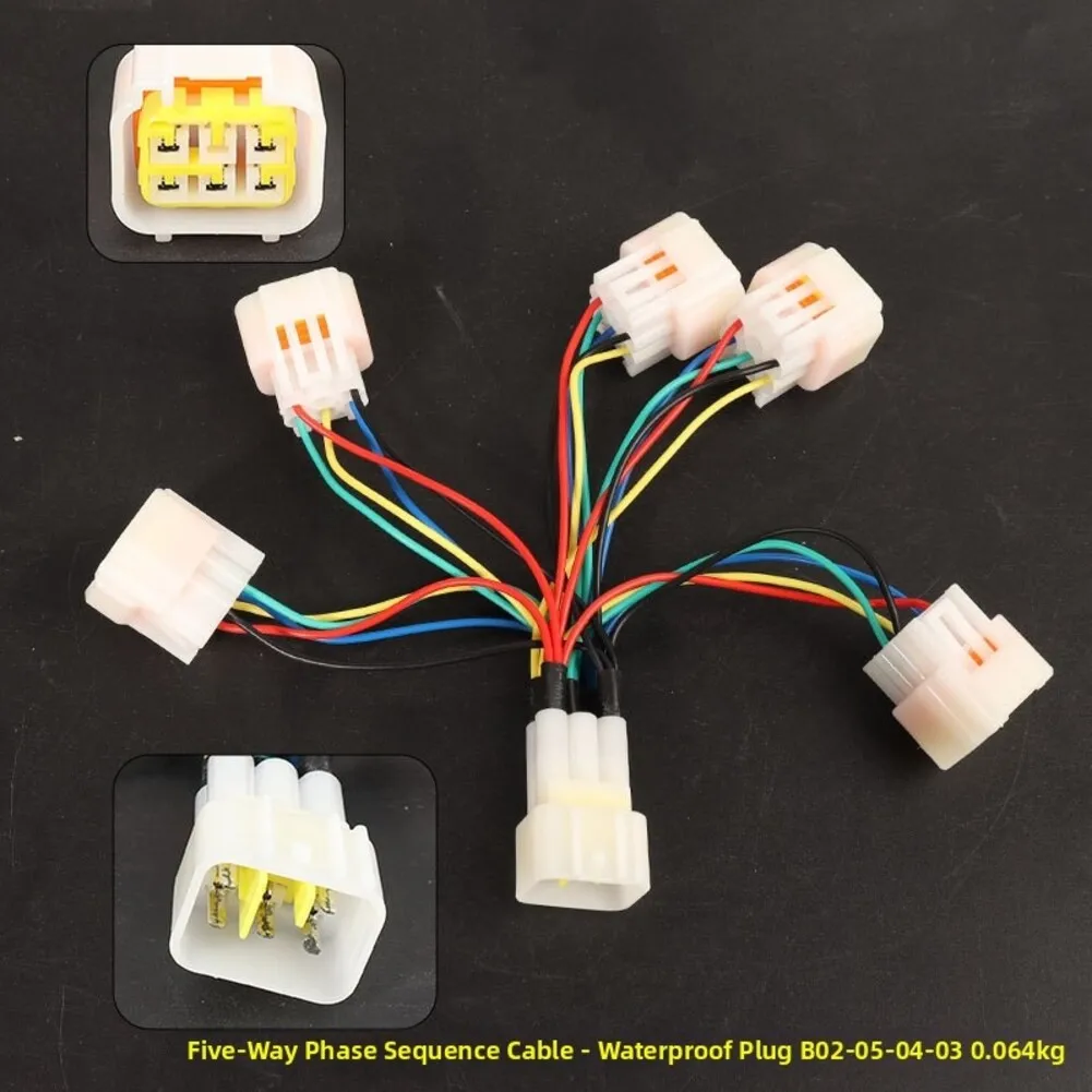 1 Stück Elektrofahrrad-Motor Hall-Sensor-Tester 5-in-1 Verkabelungsdiagnosewerkzeug Kabel Outdoor-Elektrofahrrad-Zubehör – Detail 8