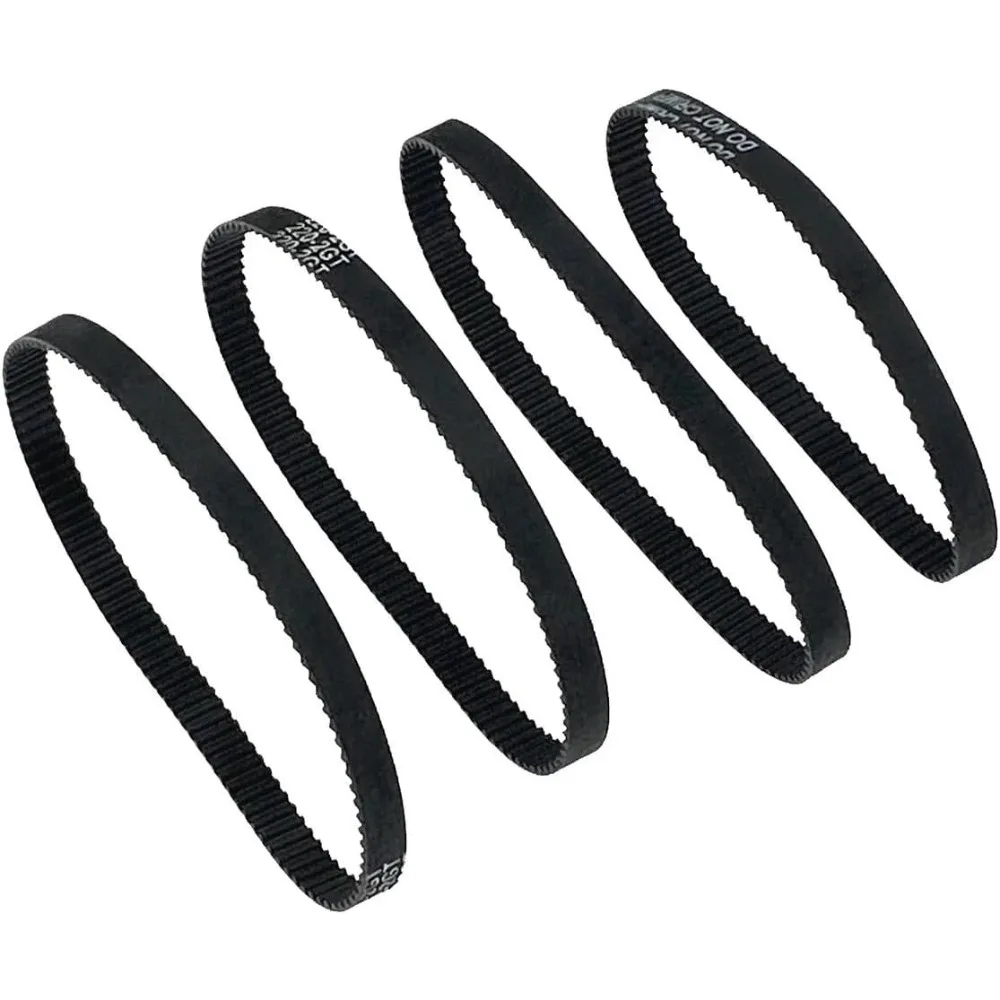 3D Printer Parts GT2 6mm Closed Loop Rubber Timing Belt 132 134 136 138 140 142 144 146 148  160mm 2GT 1pcs (Size : 2GT-138mm)