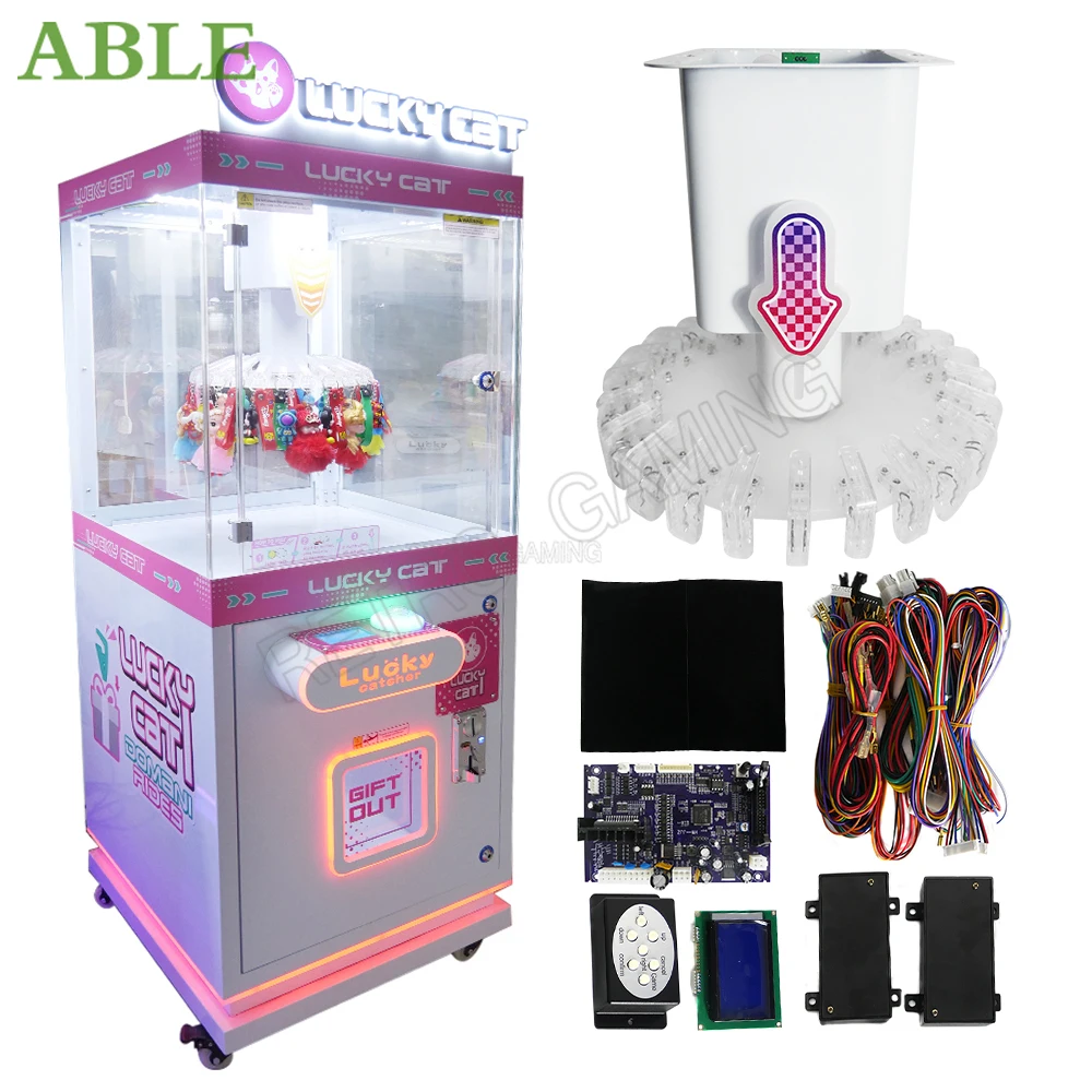 

Gift Clamp Machine Prize Claw Toy Vending Machine Clip Gift Claw Coin Operated Game Machine Arcade Kit