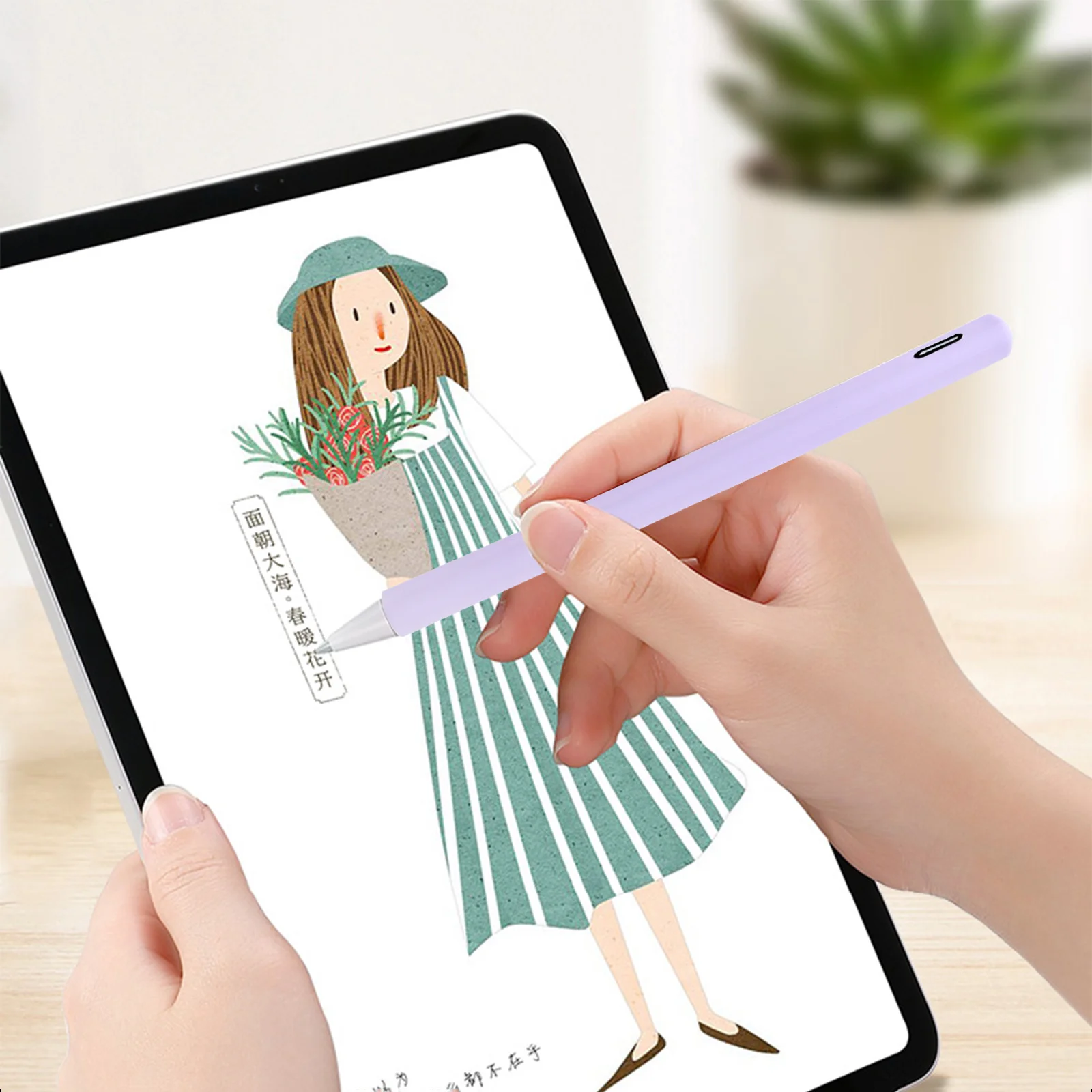 

Silicone Stylus Pen Cover Shockproof Anti-Drop Protective Sleeve For Pencil 2 Compatible Touch Screen Pen Accessories Case