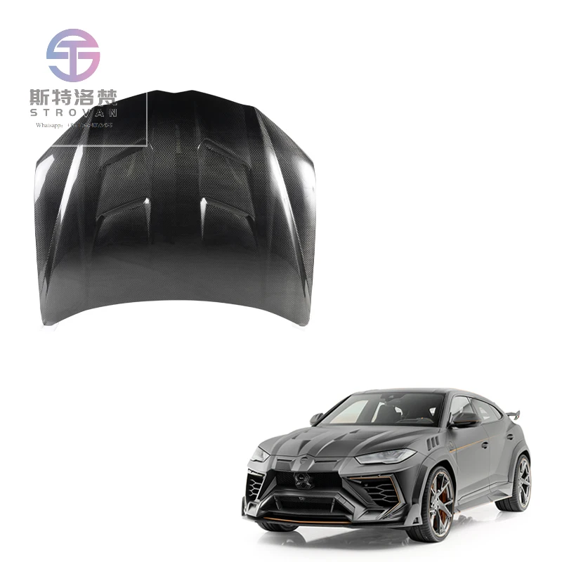 

Car Body Parts Lambo Urus Upgrade MSY Engine Cover Hood Dry Carbon Fiber Front Bonnet Hood for Urus Engine Hood